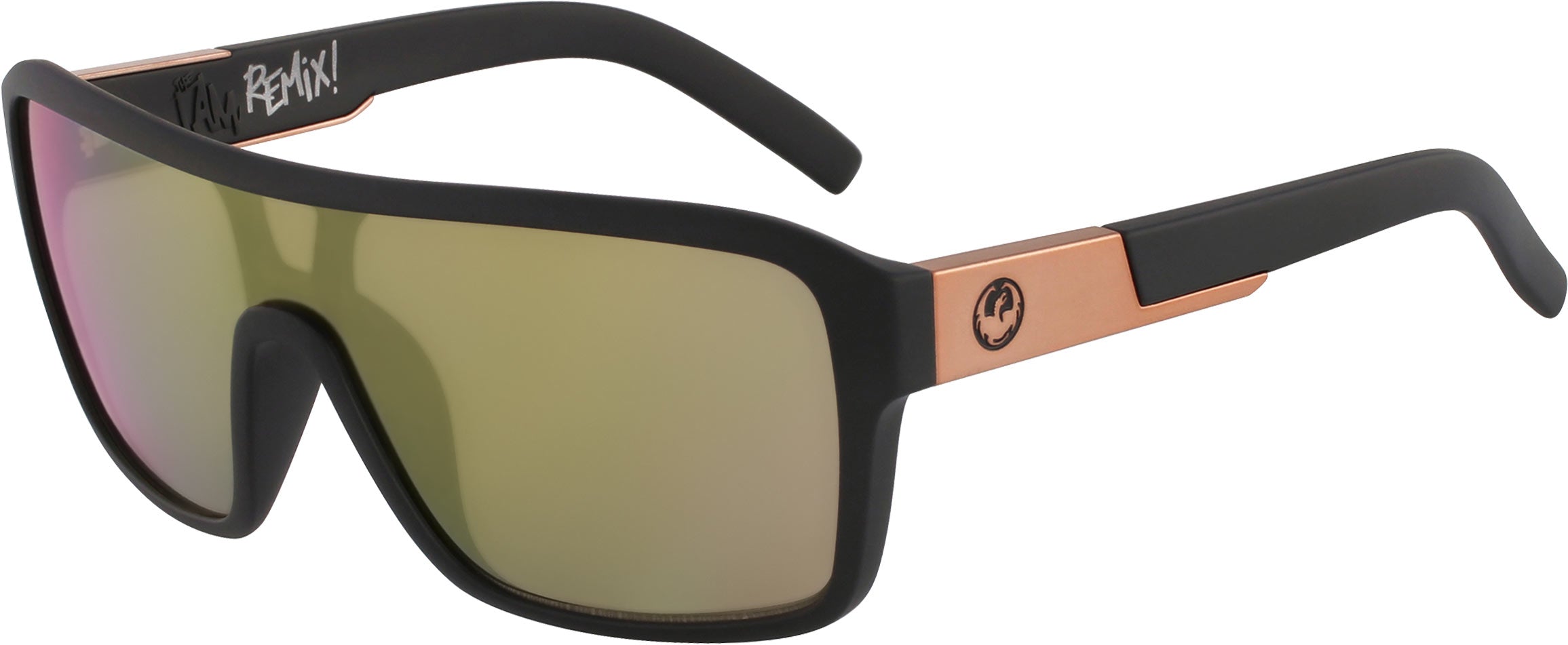 DRAGON DR42001-037 DR SP REMIX MATTE BLACK / ROSE GOLD IONISED