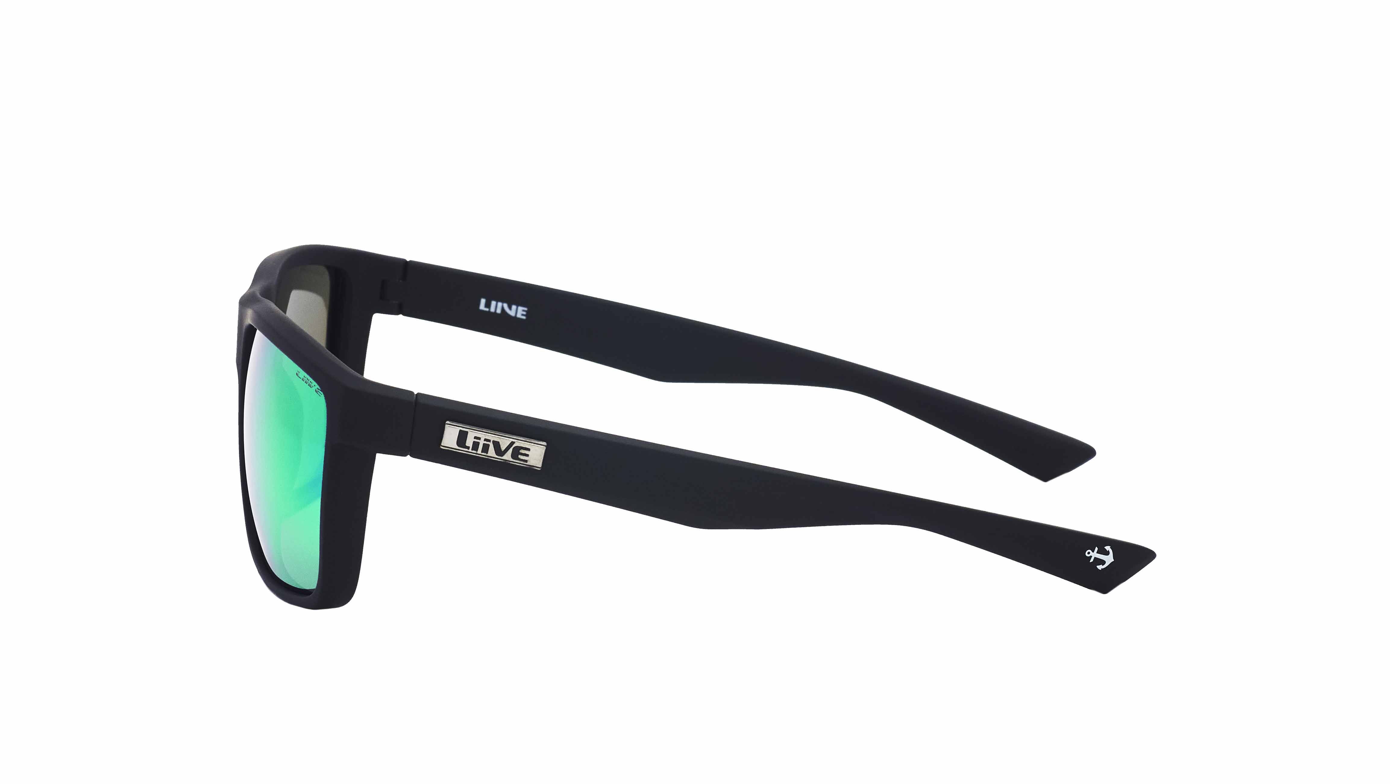 LIIVE TUBAN MIRROR POLAR MATT BLACK