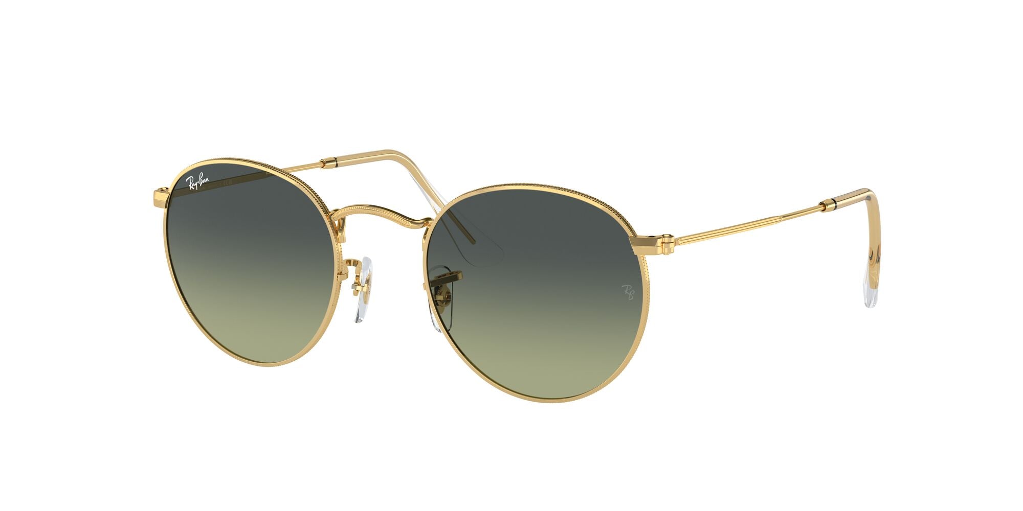 RAY-BAN 0RB3447 001 ROUND METAL