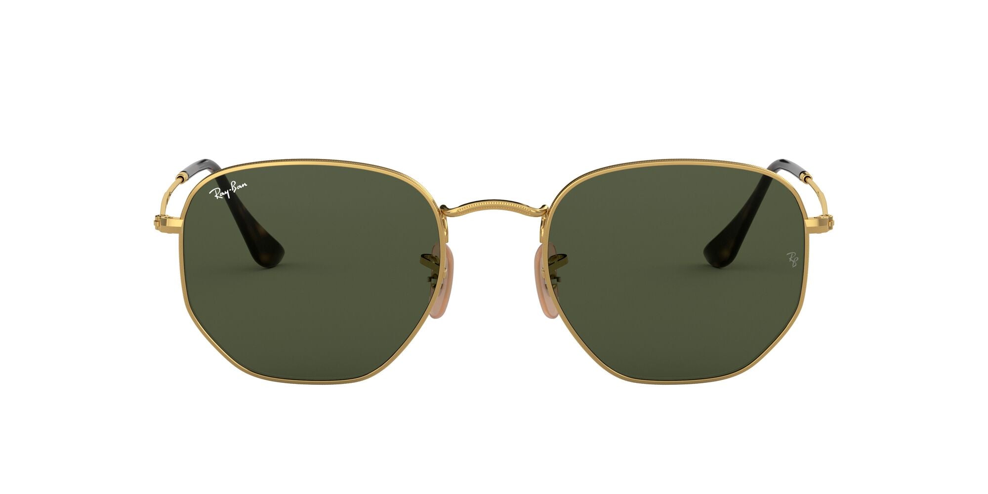 RAY-BAN 0RB3548N A 001 HEXAGONAL FLAT LENSES