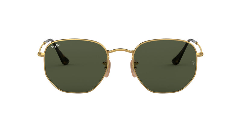 RAY-BAN 0RB3548N A 001 HEXAGONAL FLAT LENSES